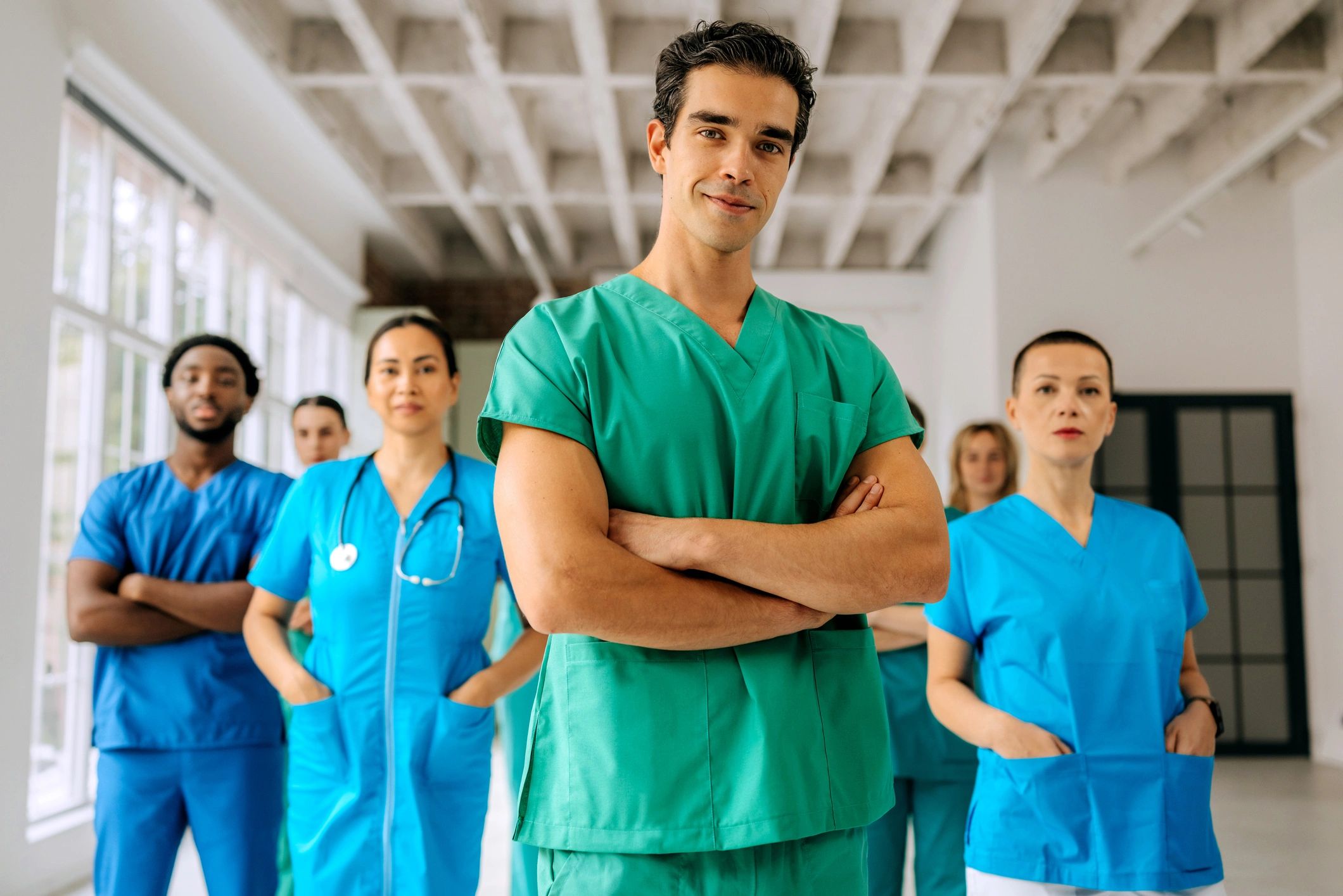 healthcare team caregivers